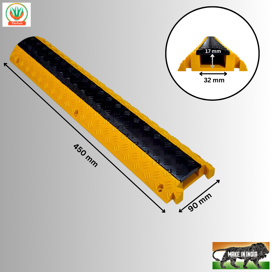 Tarkas Floor Wire Protector - Side View